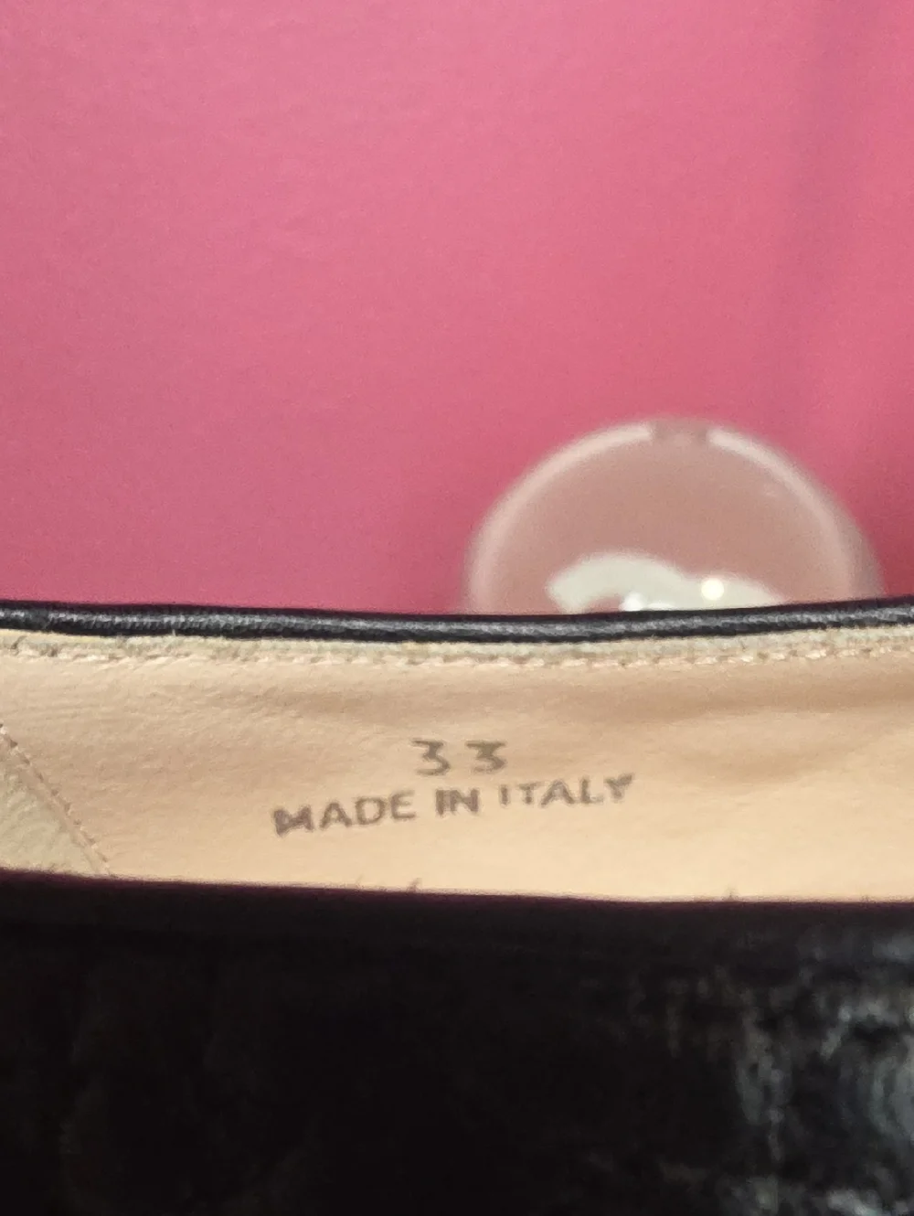 Dior Girls Quilted Leather Bow Ballet Flats! Size US 2